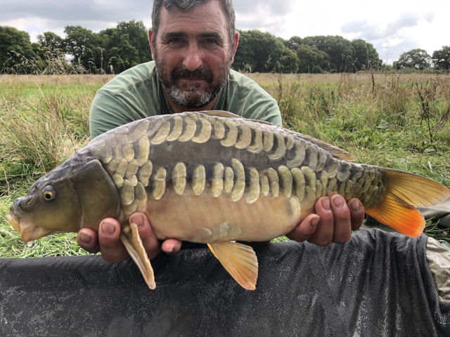 Man with carp